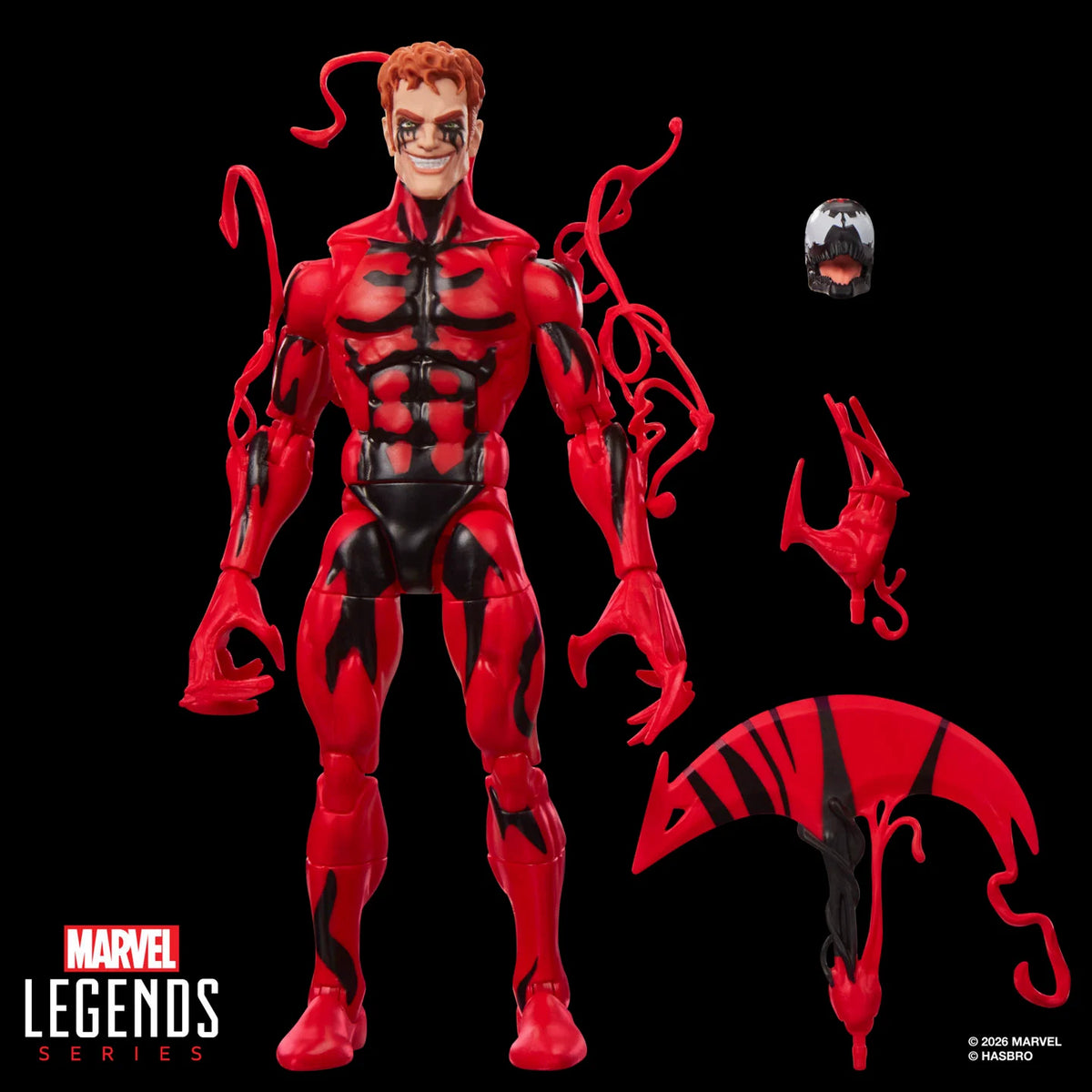 Marvel Legends Carnage Maximum Carnage Retro Cardback 6-Inch Action Figure