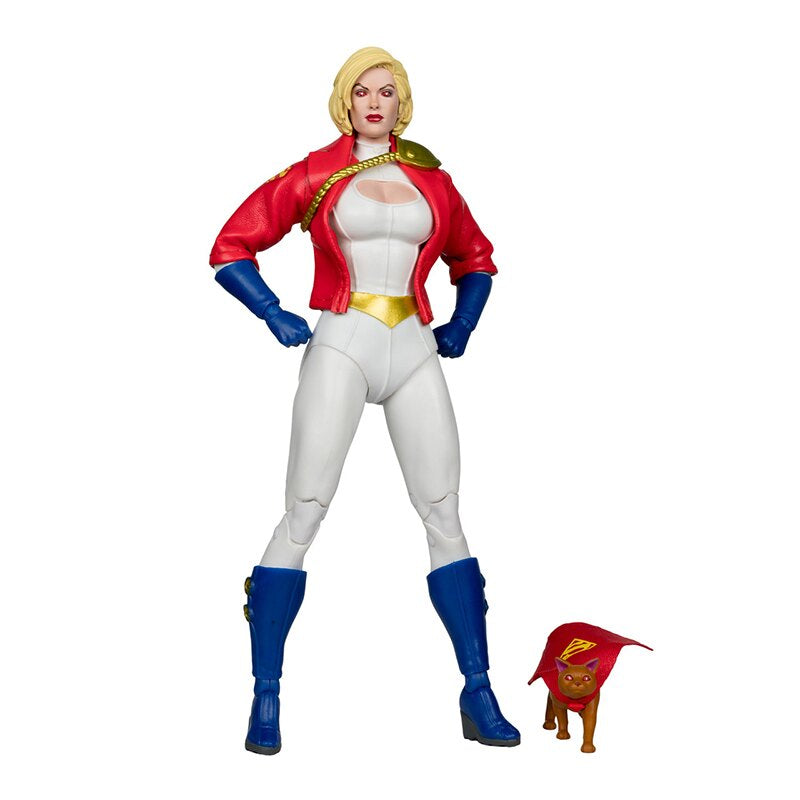 DC MCFARLANE COLLECTOR EDITION POWER GIRL PLATINUM ED. | 1 PER CUSTOMER