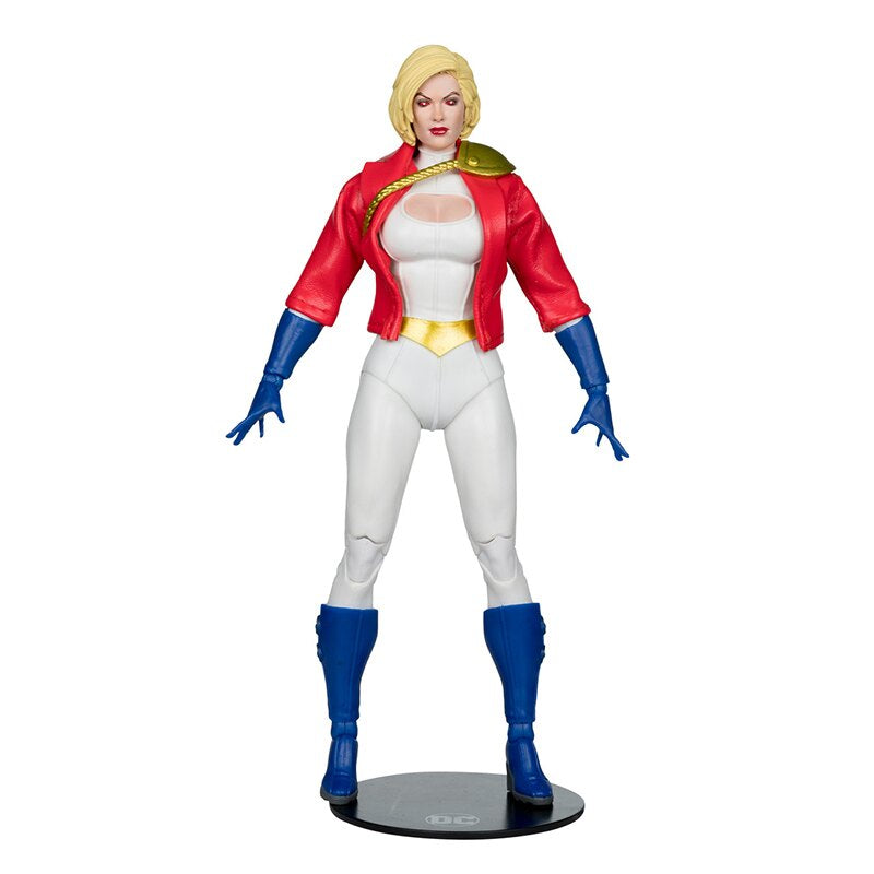 DC MCFARLANE COLLECTOR EDITION POWER GIRL PLATINUM ED. | 1 PER CUSTOMER