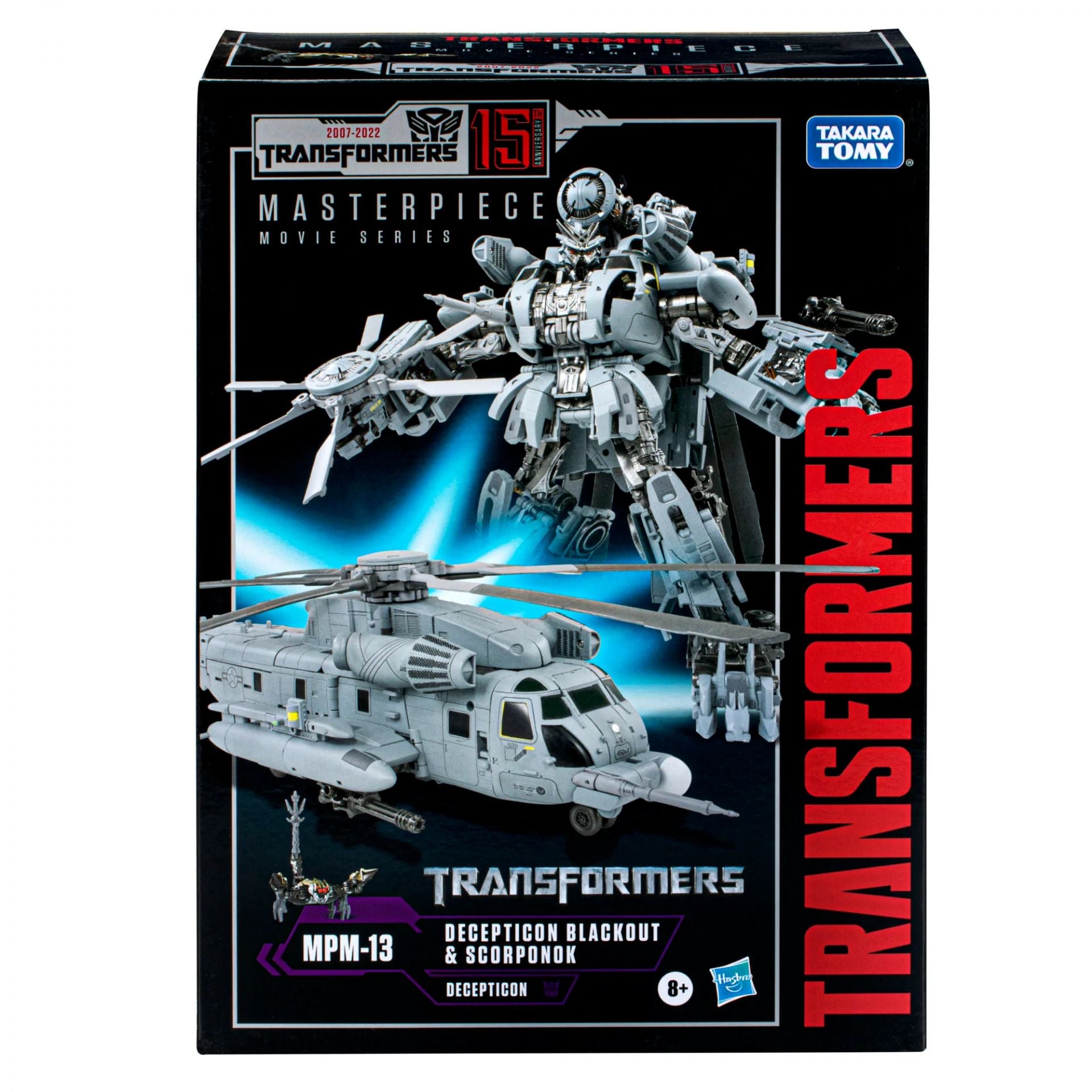 Transformers Movie Masterpiece Series: MPM-13 Decepticon Blackout and Scorponok