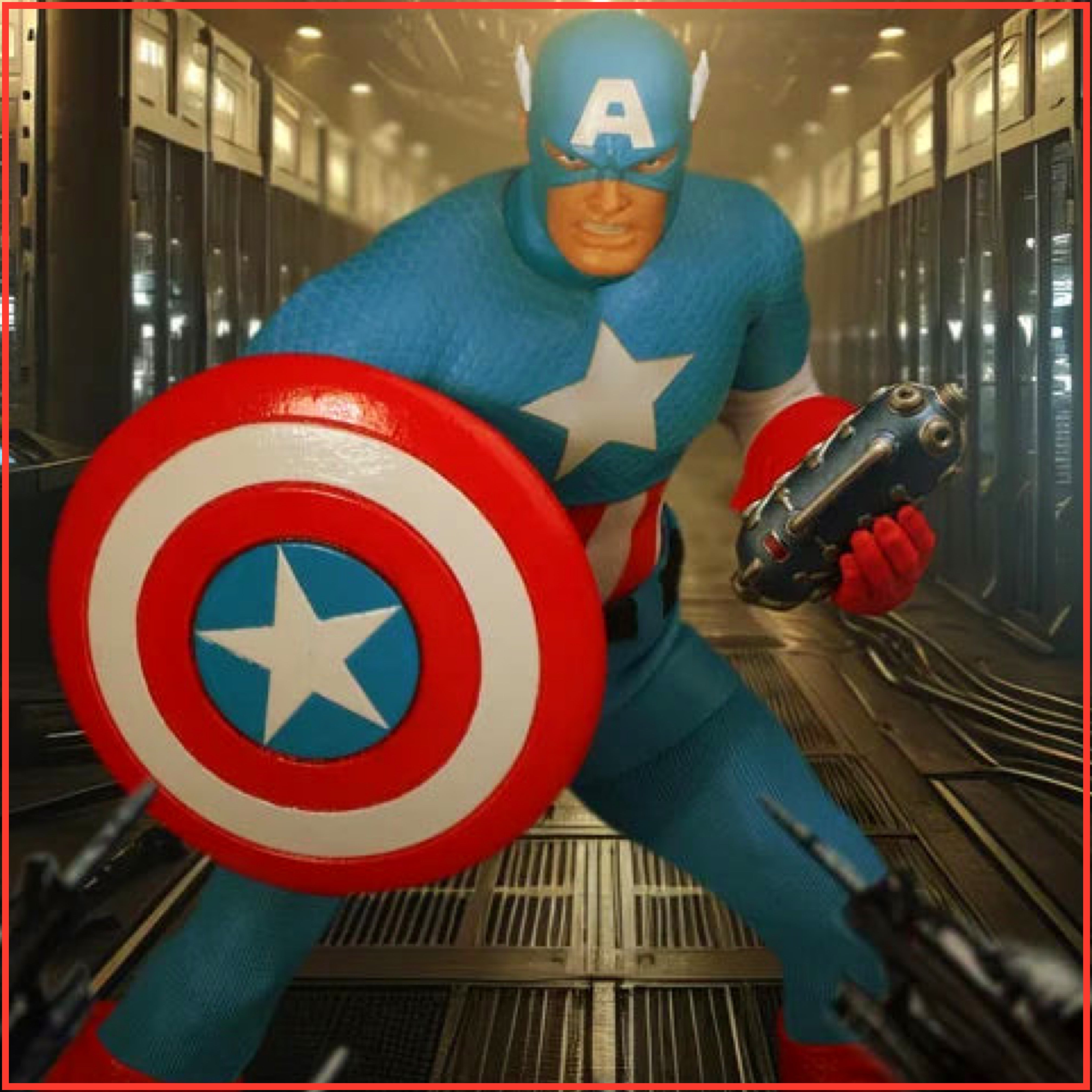 Hope For The Warriors| MEZCO Captain America