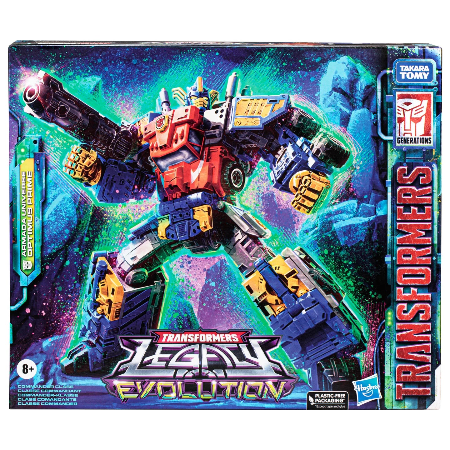 Transformers Legacy Evolution Commander Class Armada Universe Optimus Prime Action Figure