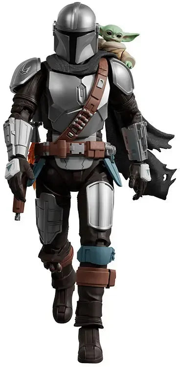 Blokees Star Wars The Mandalorian Din Djarin And Grogu Plastic Model Kit Snap Fit Collectible