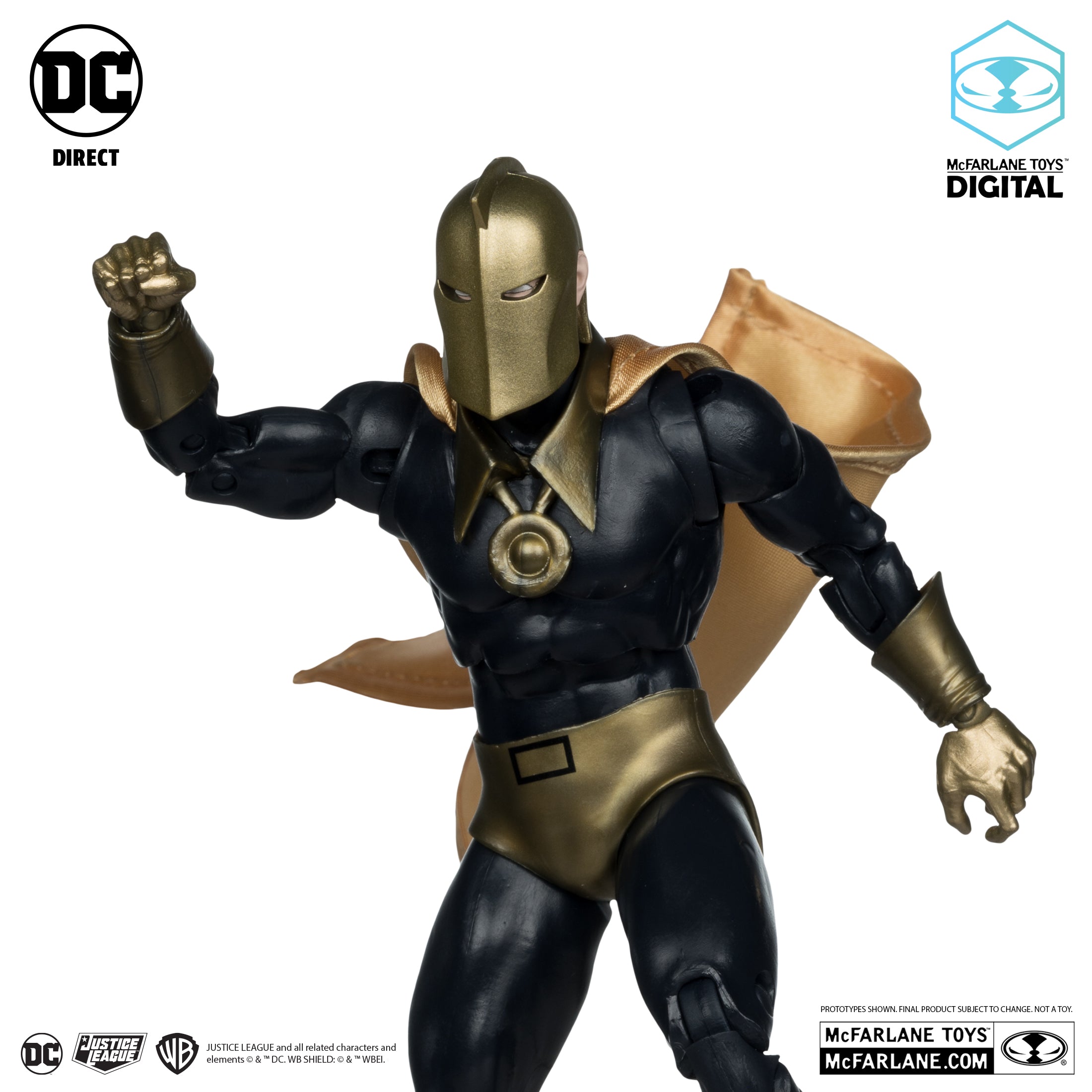 DC: The Silver Age Doctor Fate Platinum Edition 7" Action Figure | 1 Per Customer