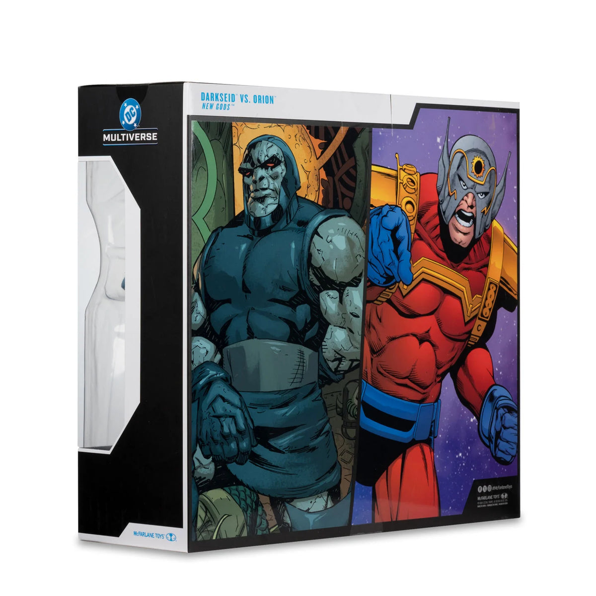 McFarlane DC Multiverse Darkseid vs Orion New Gods 2-Pack packaging back