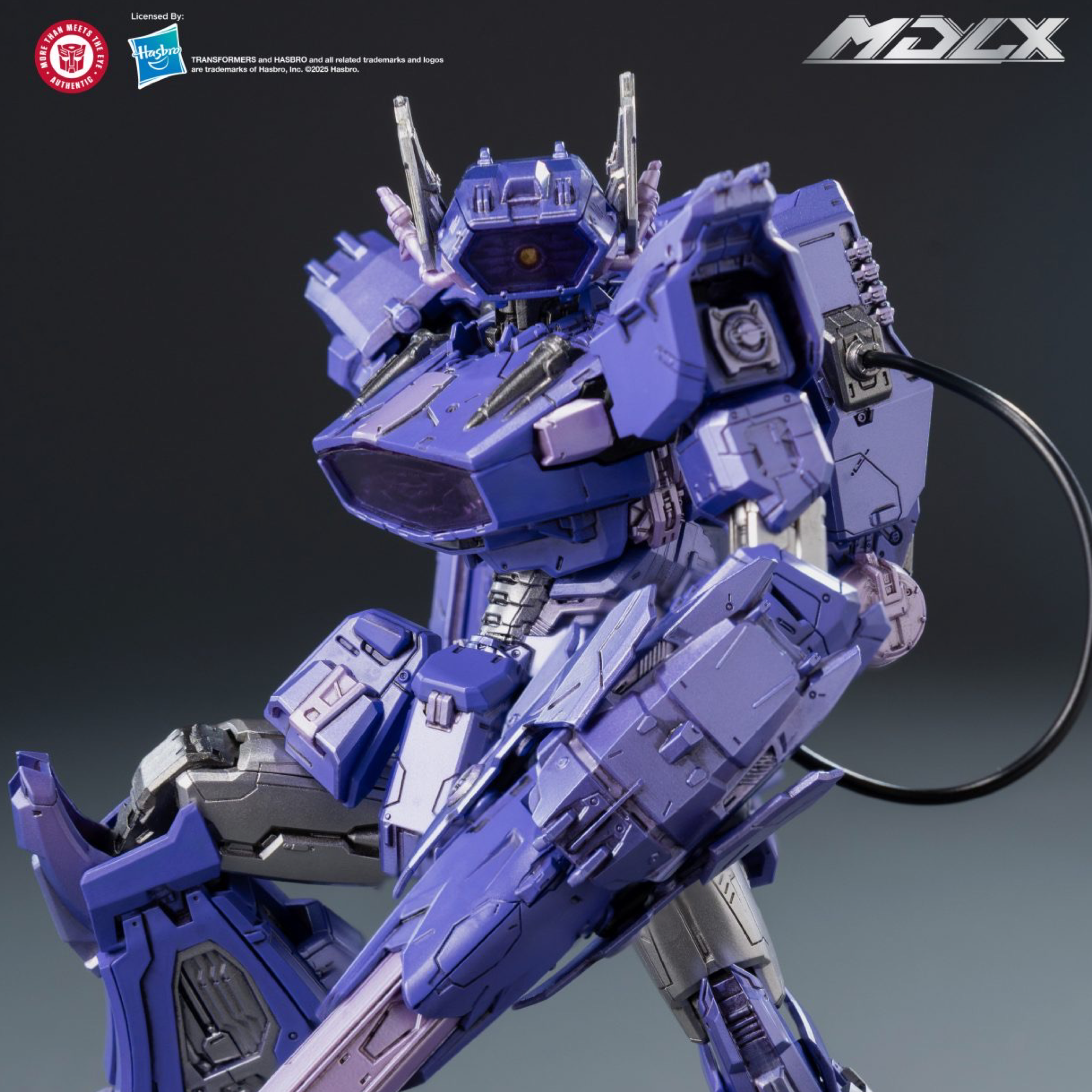 threezero MDLX Shockwave Transformers Decepticon Figure