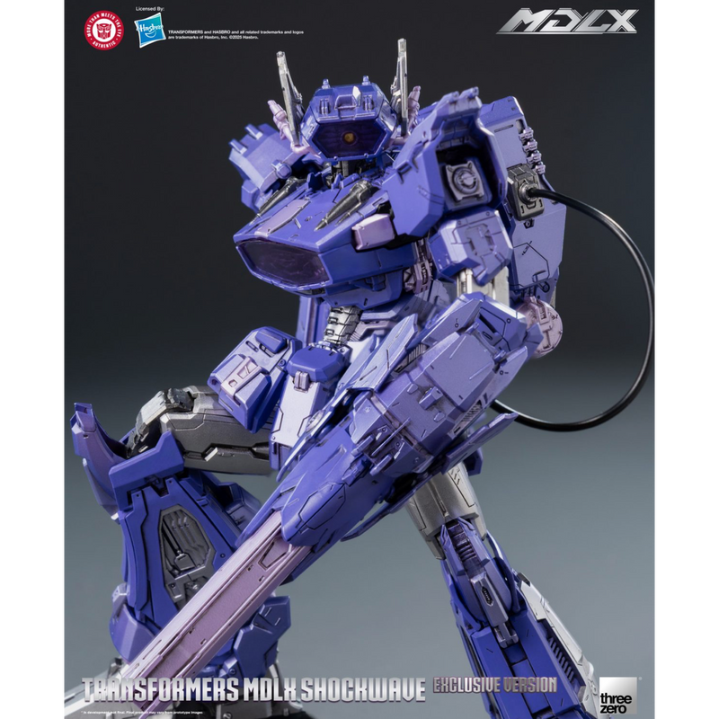 threezero MDLX Shockwave Transformers Decepticon Figure