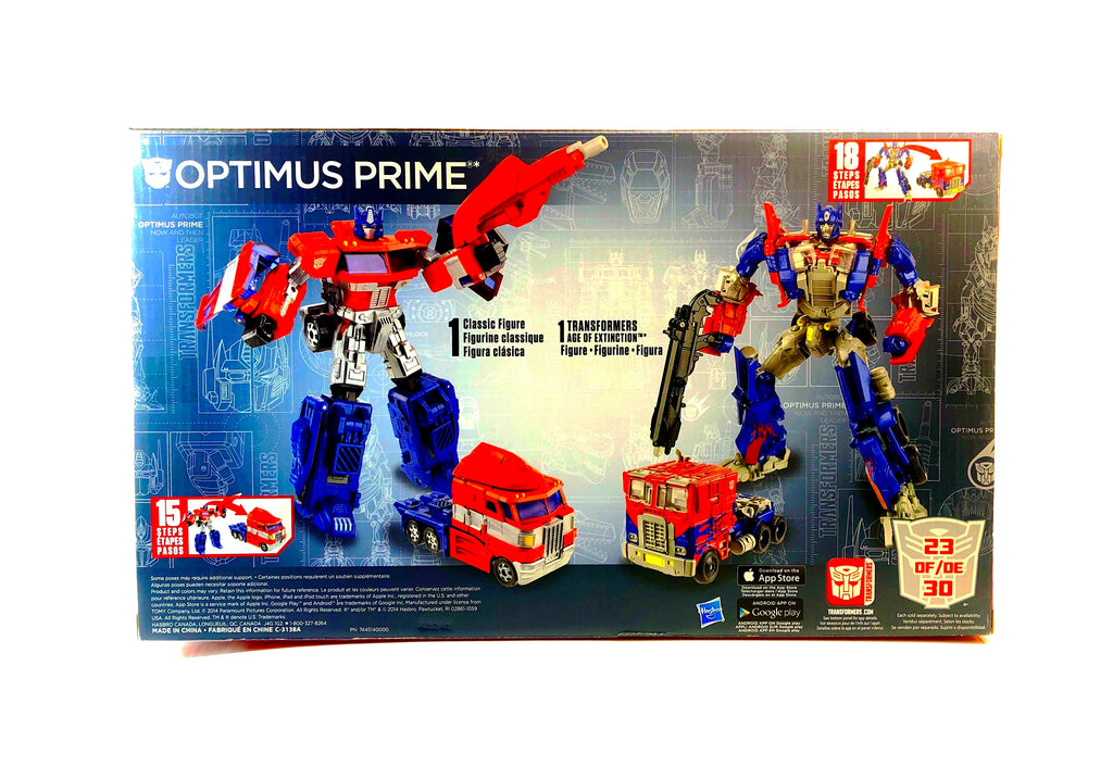 Transformers Optimus Prime Evolution 2 Pack