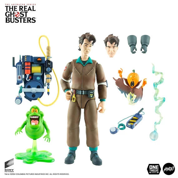 The Real Ghostbusters Peter Venkman 1/12 Scale Action Figure