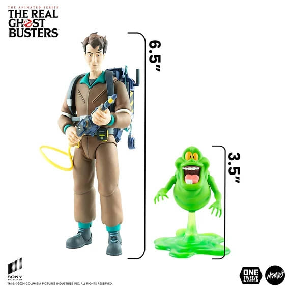 The Real Ghostbusters Peter Venkman 1/12 Scale Action Figure