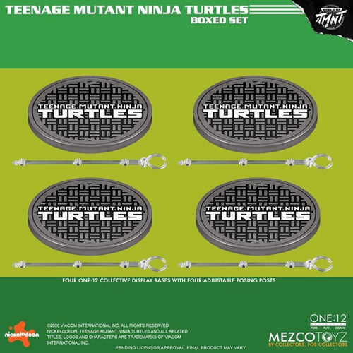 Mezco Toyz One:12 Collective Teenage Mutant Ninja Turtles Mirage Comics Deluxe Boxed Set (Red Mask Variant)