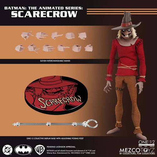 Mezco Toyz One:12 Collective Batman: The Animated Series Scarecrow Action Figure
