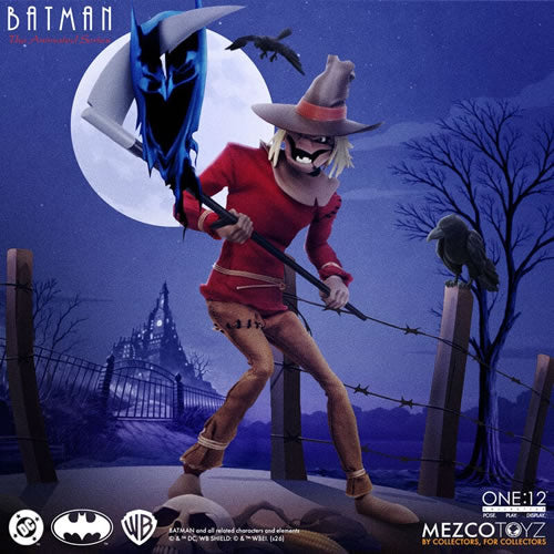 Mezco Toyz One:12 Collective Batman: The Animated Series Scarecrow Action Figure