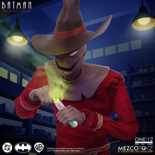 Mezco Toyz One:12 Collective Batman: The Animated Series Scarecrow Action Figure