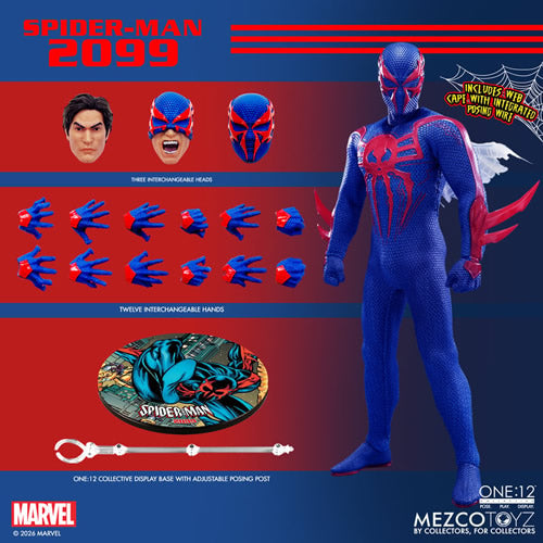 Mezco Toyz One:12 Collective Spider-Man 2099 Action Figure