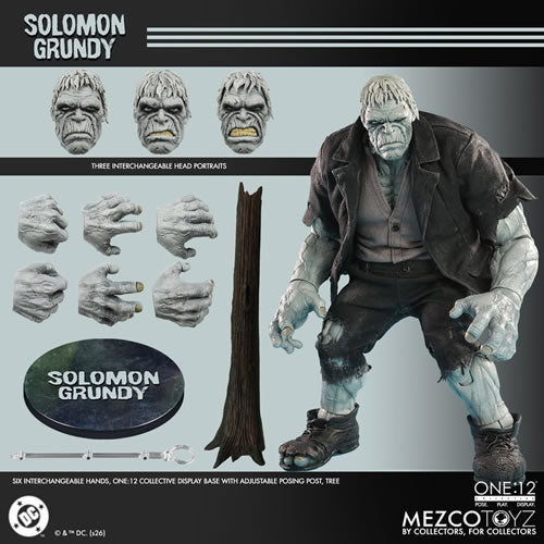 DC Comics Mezco One:12 Collective Solomon Grundy Action Figure