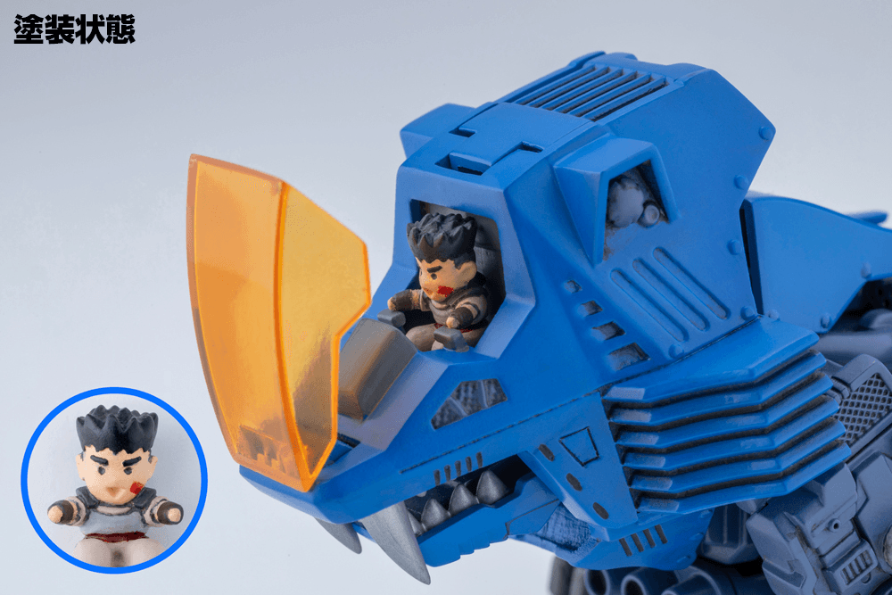 D STYLE Shield Liger Clear Parts Append ZOIDS Plastic Model Kit by Kotobukiya