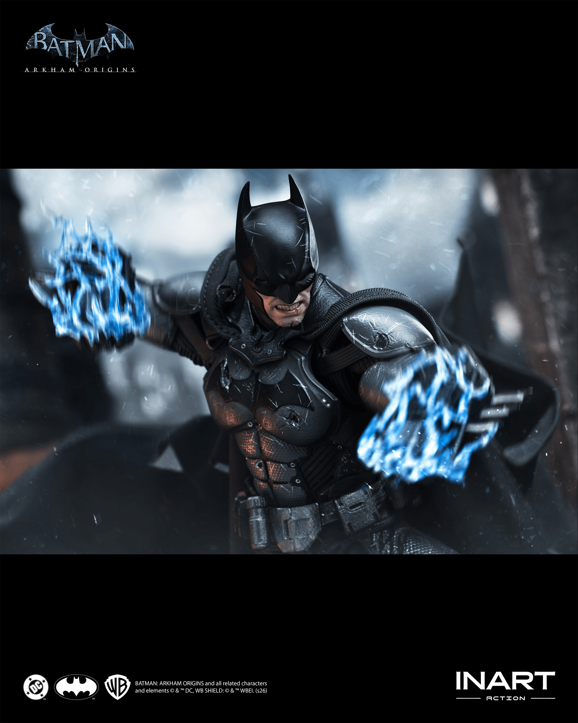 Batman: Arkham Origins - Batman (Battle Damaged Version) Action Figure