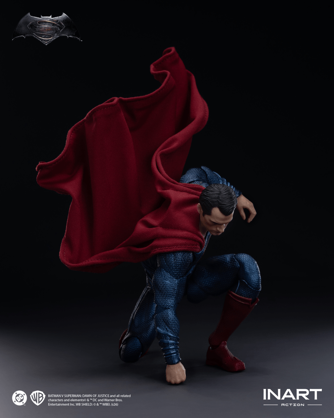 INART Batman v Superman: Dawn of Justice Superman 1/12 Scale Action Figure