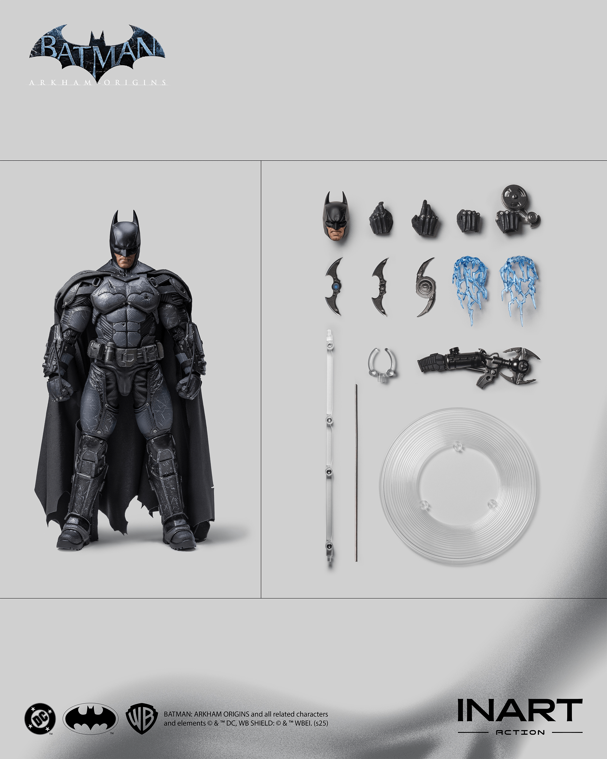 Batman: Arkham Origins - Batman (Battle Damaged Version) Action Figure