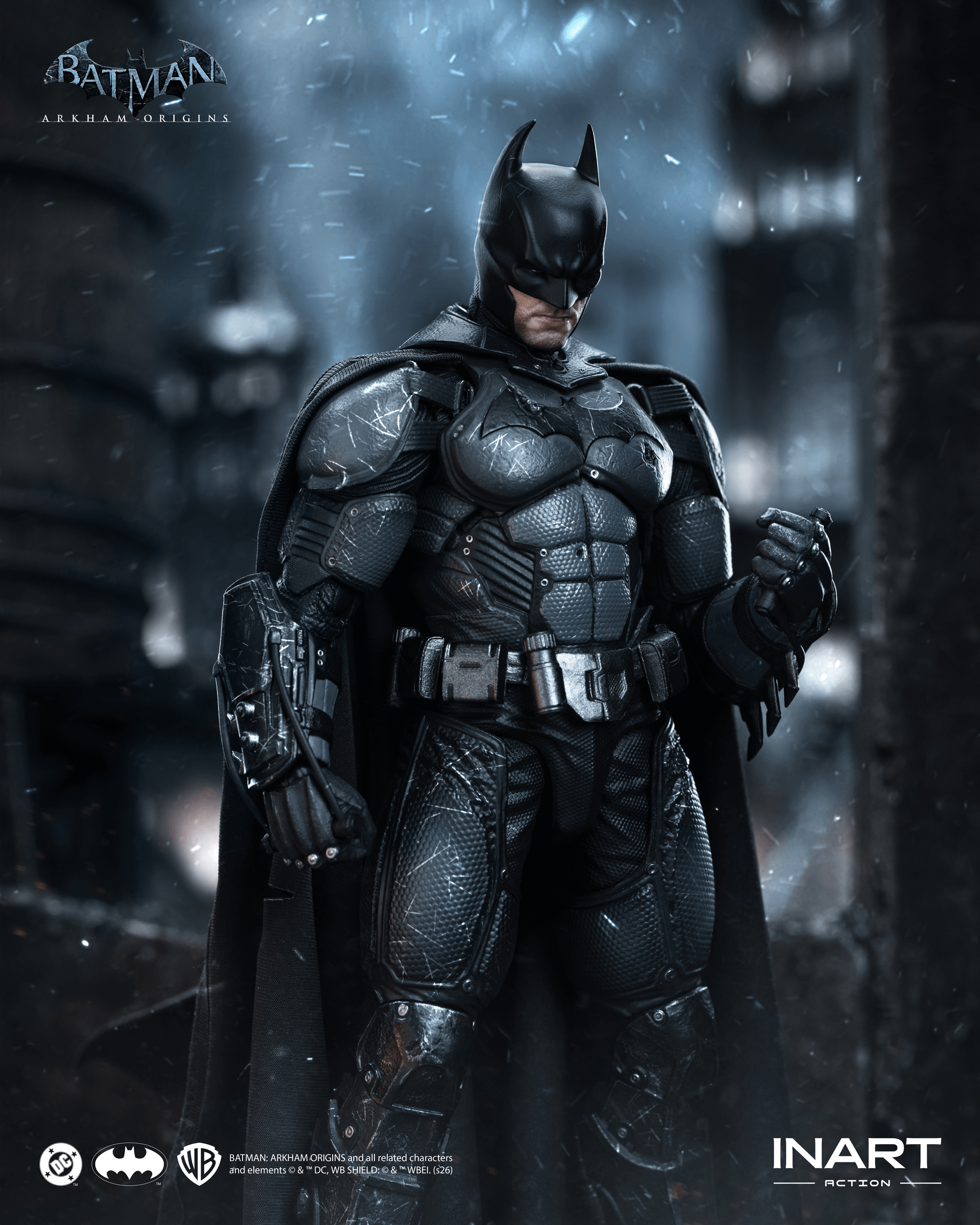 Batman: Arkham Origins - Batman (Battle Damaged Version) Action Figure