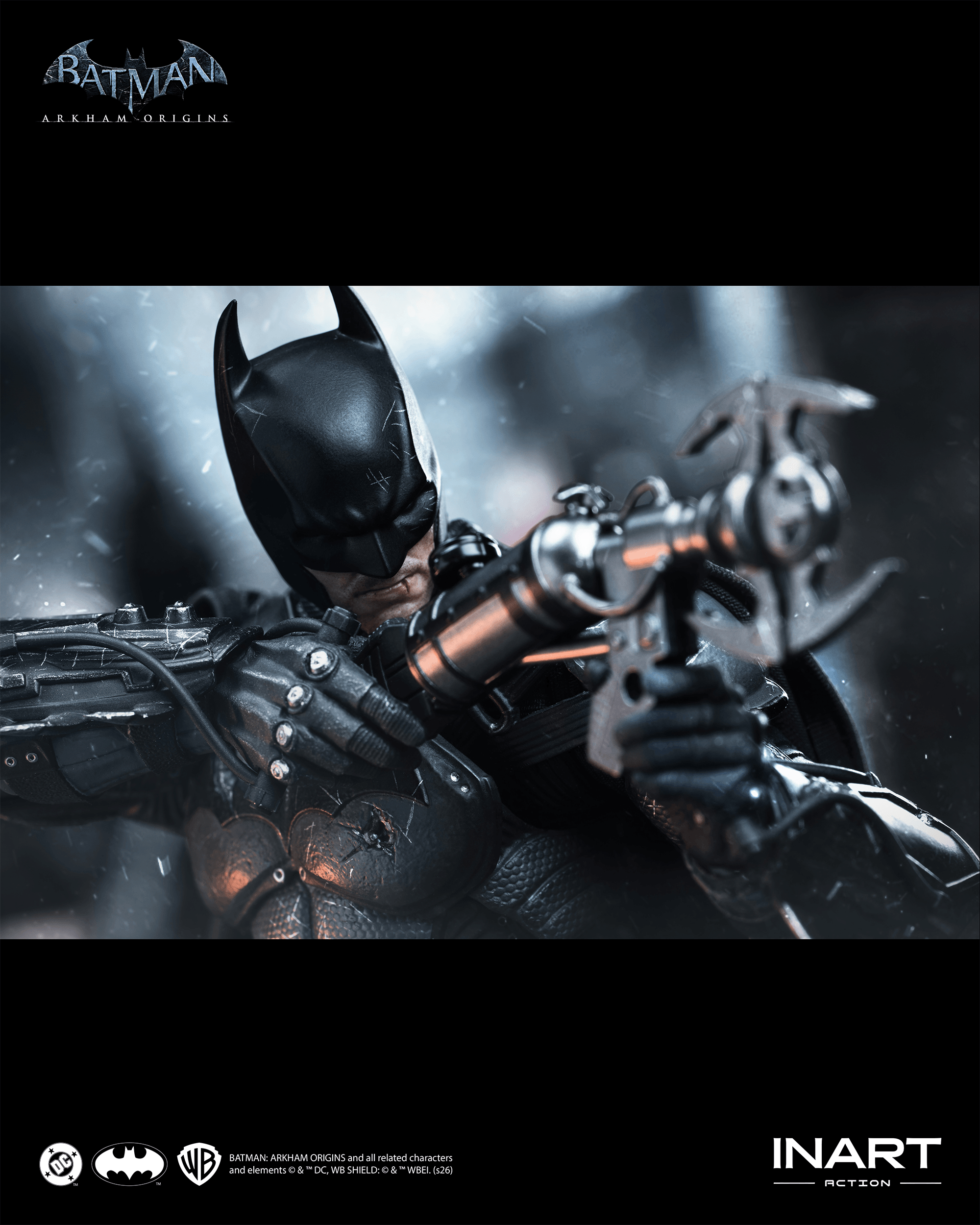 Batman: Arkham Origins - Batman (Battle Damaged Version) Action Figure
