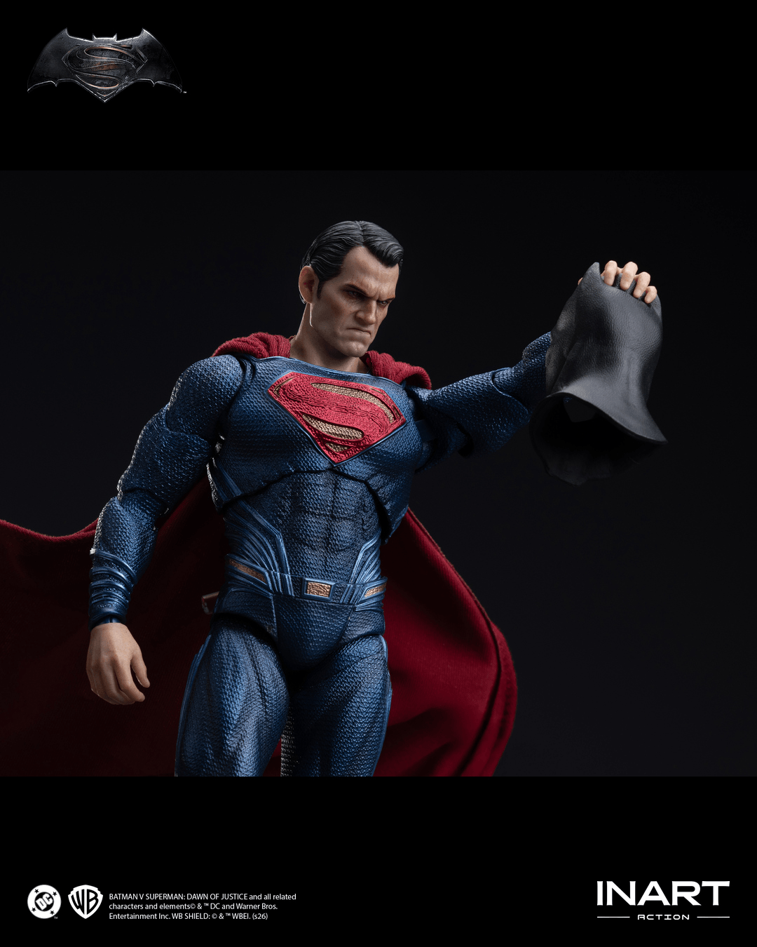 INART Batman v Superman: Dawn of Justice Superman 1/12 Scale Action Figure