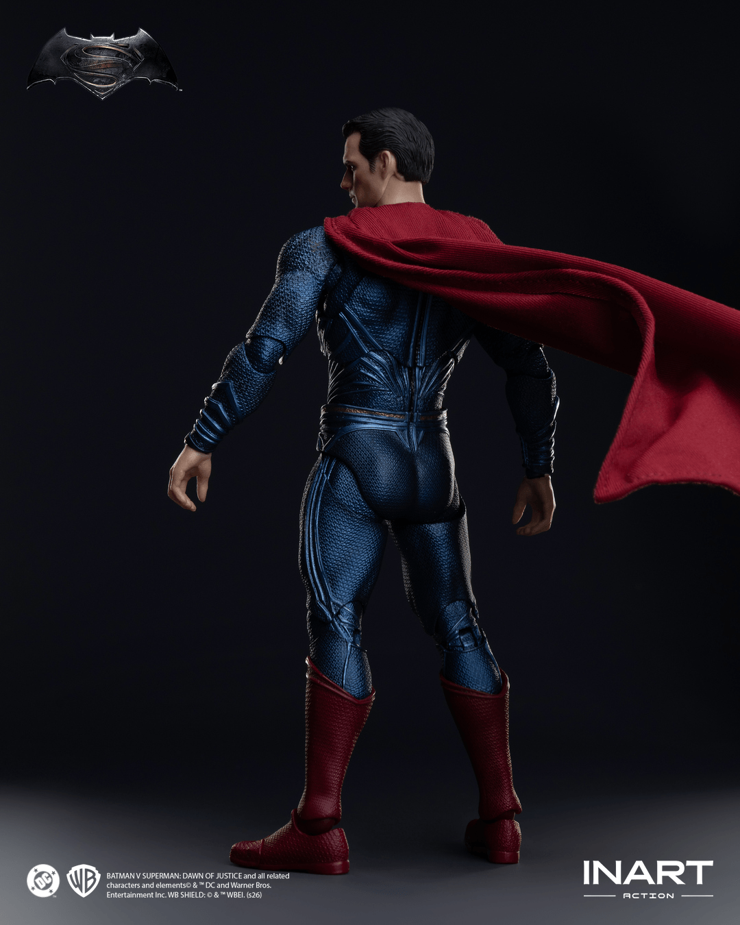 INART Batman v Superman: Dawn of Justice Superman 1/12 Scale Action Figure