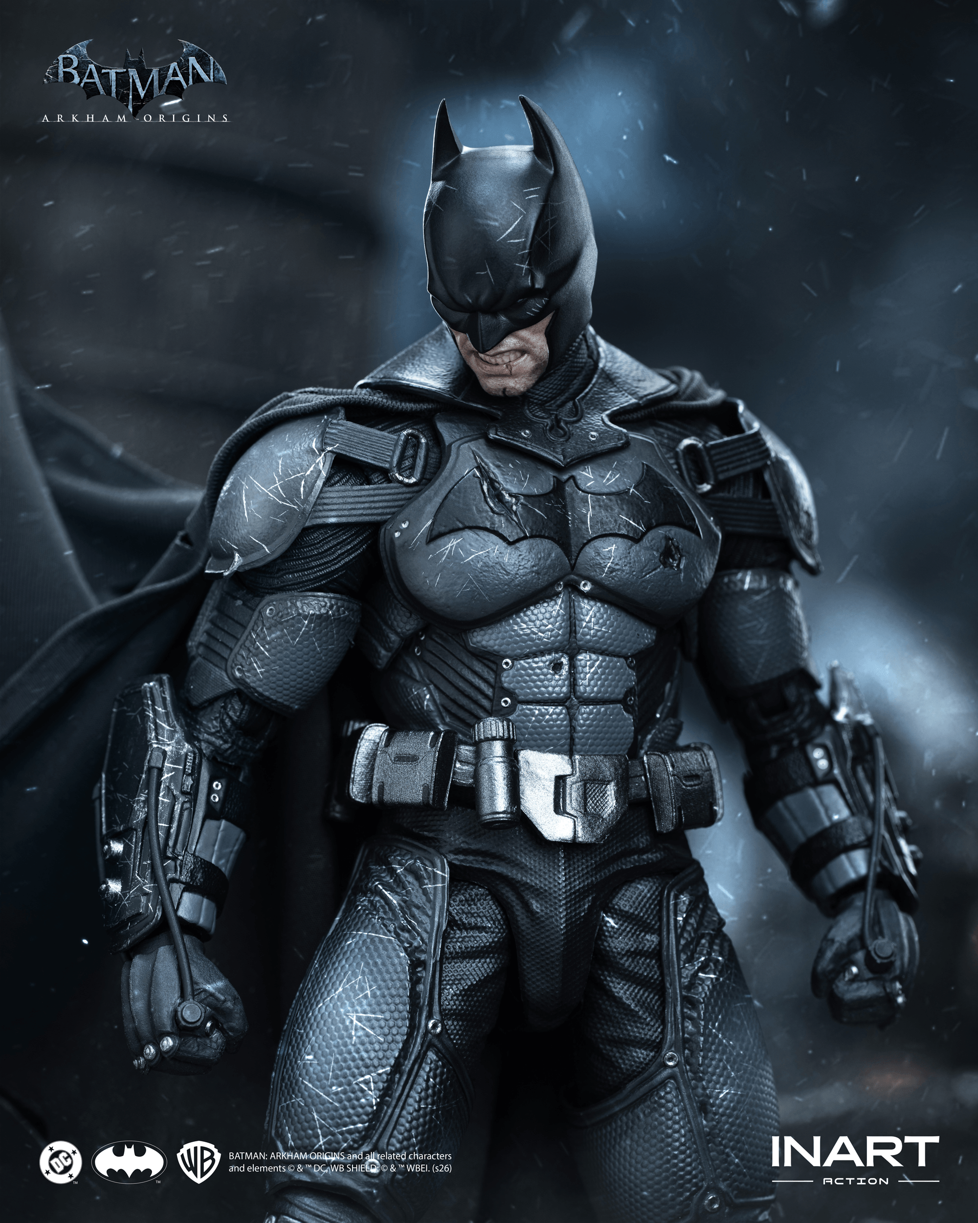 Batman: Arkham Origins - Batman (Battle Damaged Version) Action Figure