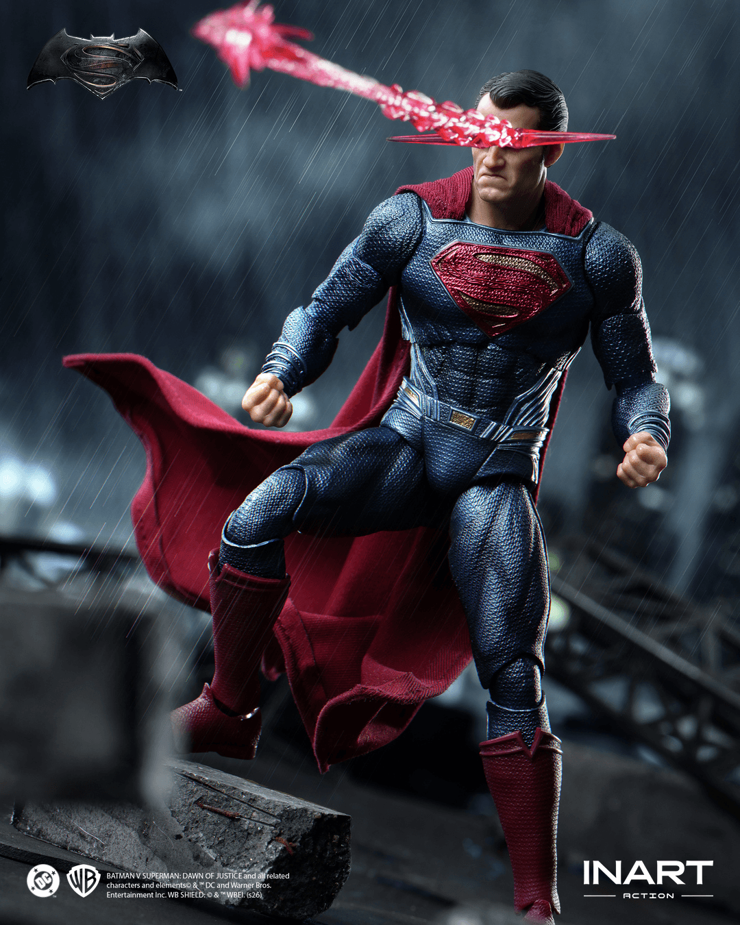 INART Batman v Superman: Dawn of Justice Superman 1/12 Scale Action Figure