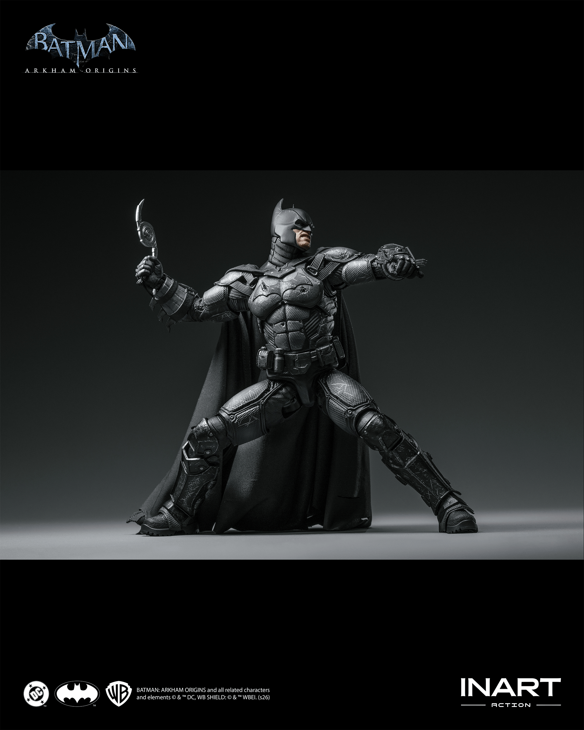 Batman: Arkham Origins - Batman (Battle Damaged Version) Action Figure