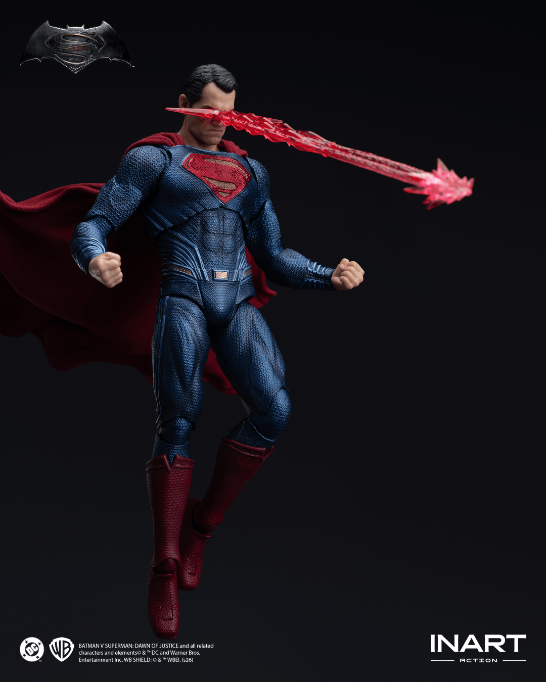 INART Batman v Superman: Dawn of Justice Superman 1/12 Scale Action Figure