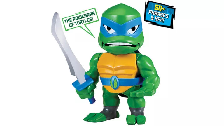 Rise of the TMNT's Babble Heads Loudmouth Leo (Playmates)