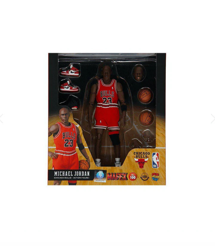 Medicom MAFEX #100 Michael Jordan Figure (Chicago Bulls)