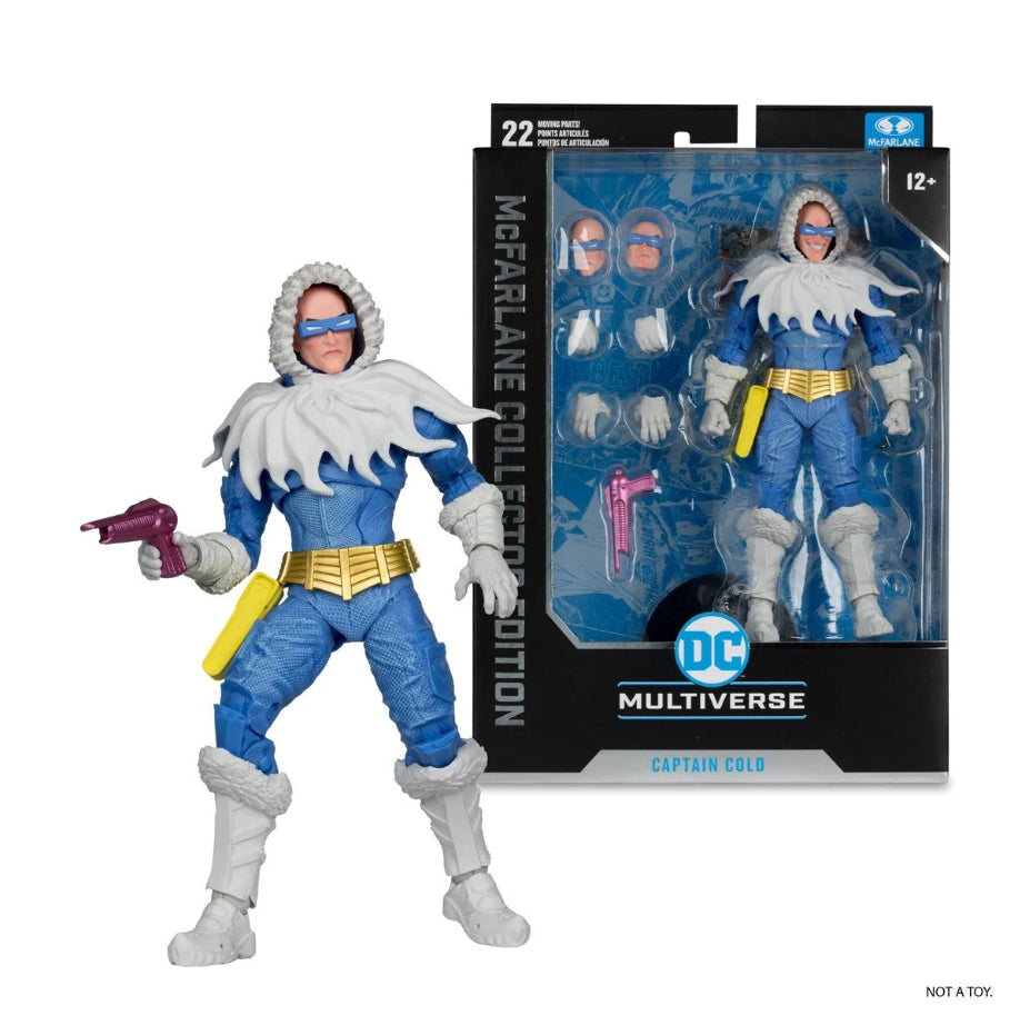 DC MULTIVERSE ROGUES GALLERY COLLECTOR EDITION CAPTAIN COLD ACTION FIGURE | 1 PER CUSTOMER