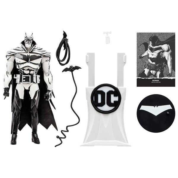 DC Multiverse Batman White Knight Sketch Edition Gold Label Exclusive