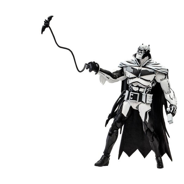 Edición de bocetos de Batman White Knight de DC Multiverse, etiqueta dorada exclusiva