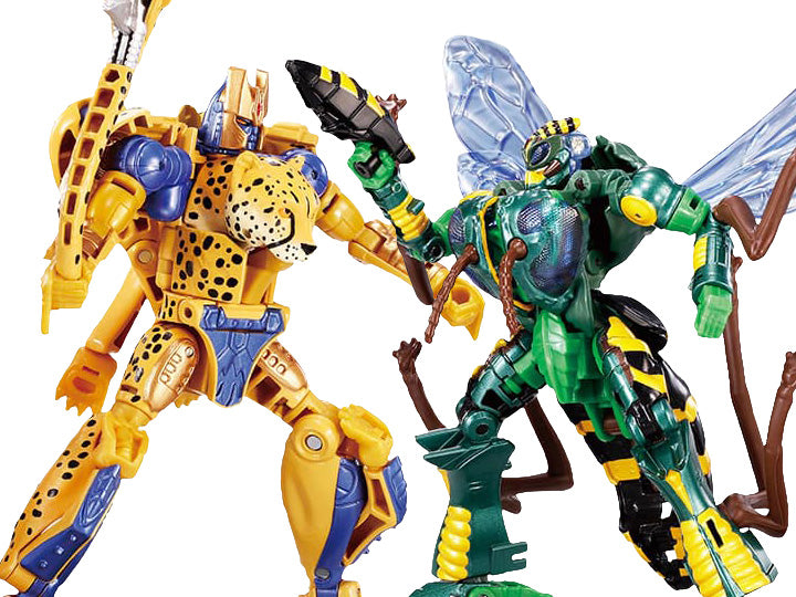 Takara Tomy Acabado Premium | WVS-03 Cheetor Vs Waspinator Paquete de 2