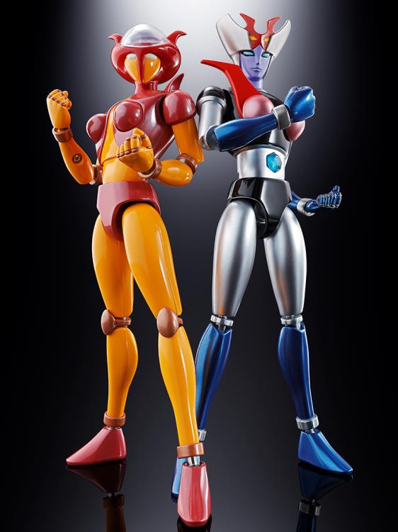 Mazinger Z: GX-08R Aphrodai A and GX-09R Minerva X Set | Soul of Chogokin