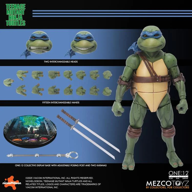 Mezco One:12 Collective Teenage Mutant Ninja Turtles 1990 Movie Deluxe Box Set