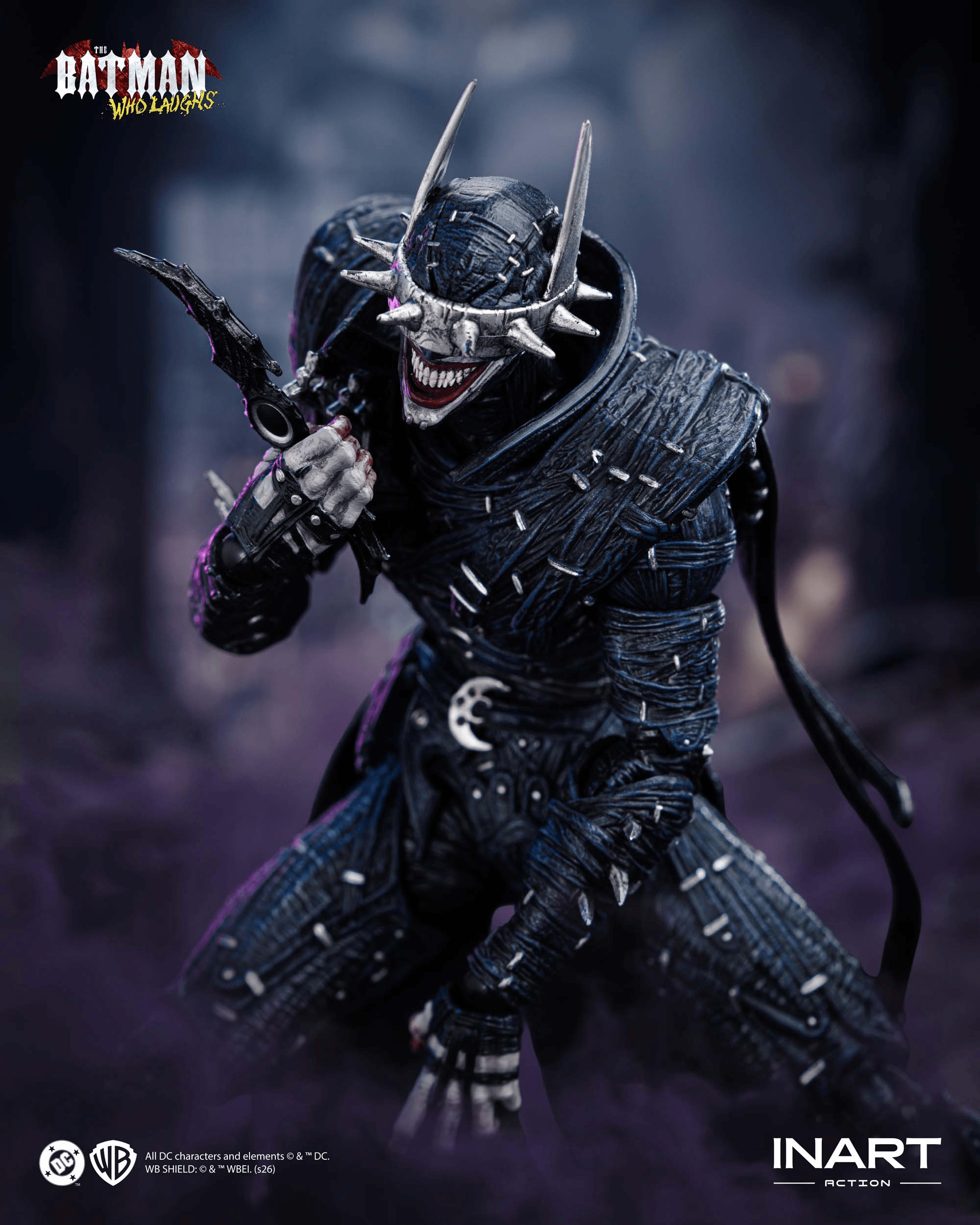 Dark Nights Metal: The Batman Who Laughs Action Figure by INART