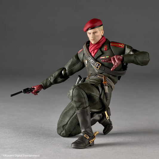 Kaiyodo Amazing Yamaguchi Revoltech Ocelot Metal Gear Solid Delta Snake Eater action figure