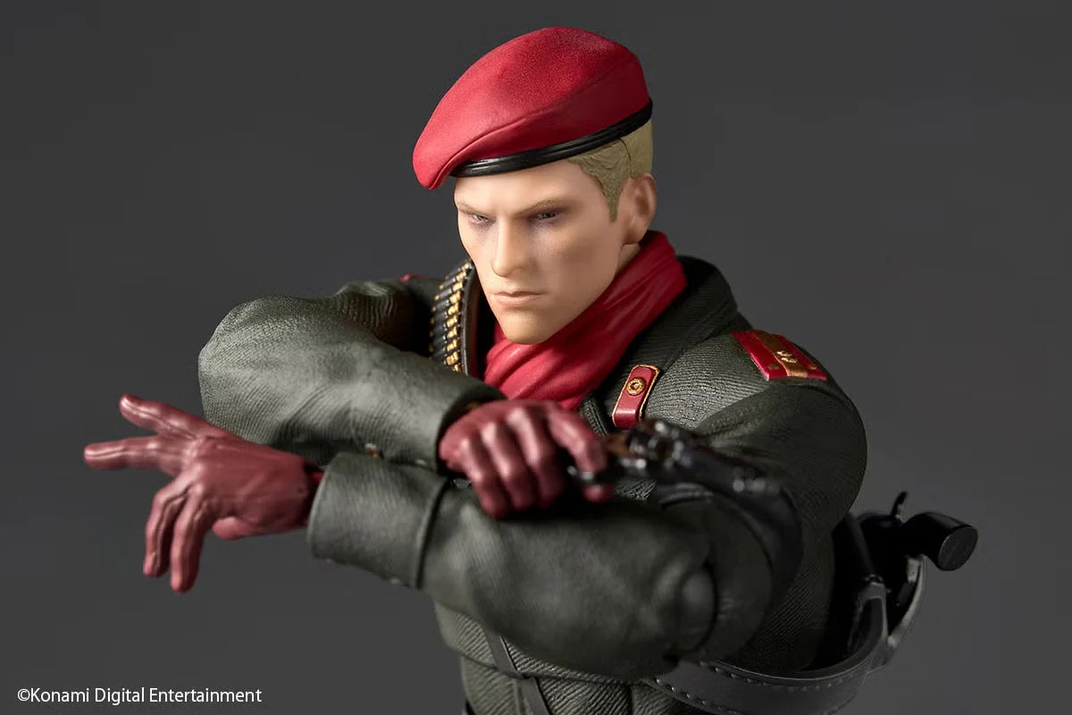 Kaiyodo Amazing Yamaguchi Revoltech Ocelot Metal Gear Solid Delta Snake Eater action figure