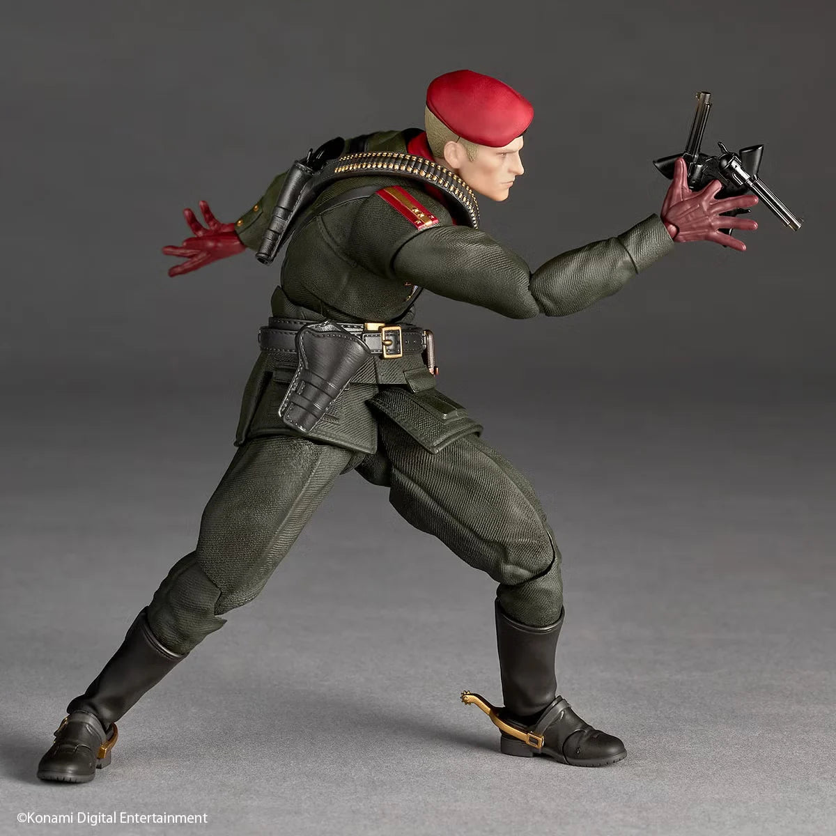 Kaiyodo Amazing Yamaguchi Revoltech Ocelot Metal Gear Solid Delta Snake Eater action figure