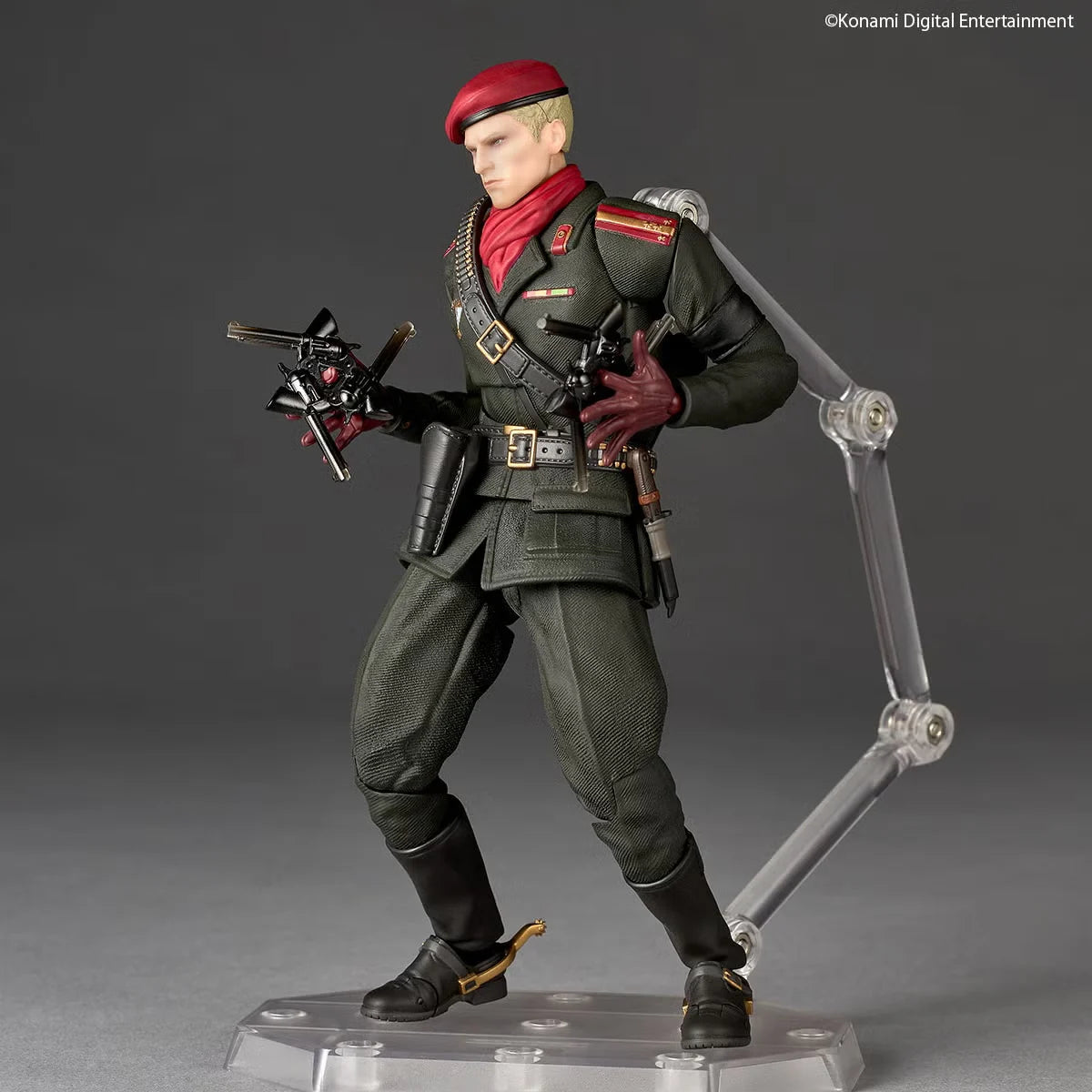 Kaiyodo Amazing Yamaguchi Revoltech Ocelot Metal Gear Solid Delta Snake Eater action figure