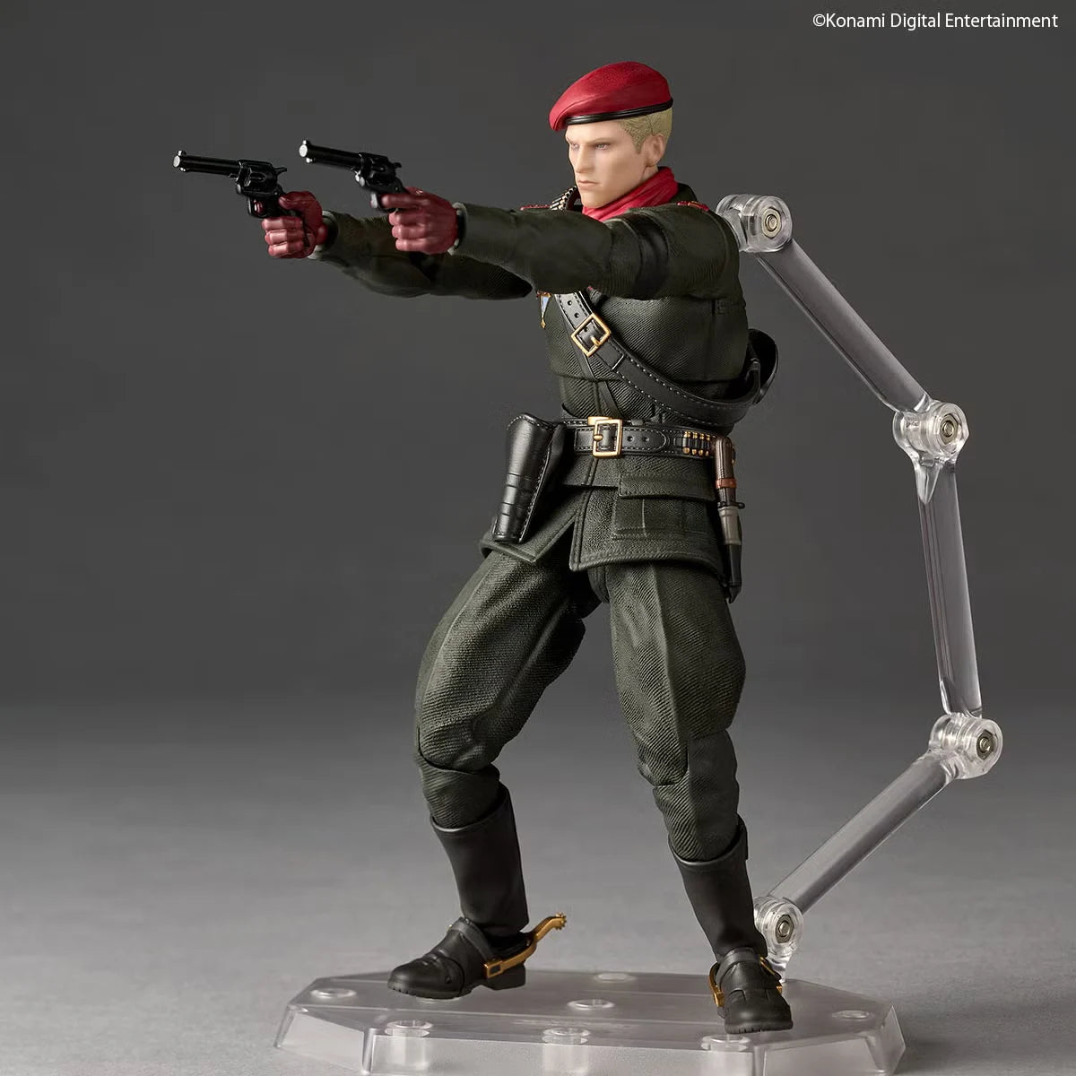 Kaiyodo Amazing Yamaguchi Revoltech Ocelot Metal Gear Solid Delta Snake Eater action figure
