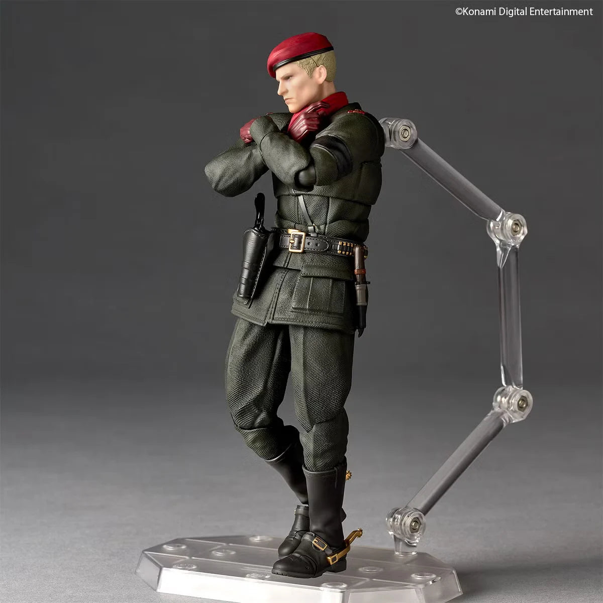 Kaiyodo Amazing Yamaguchi Revoltech Ocelot Metal Gear Solid Delta Snake Eater action figure