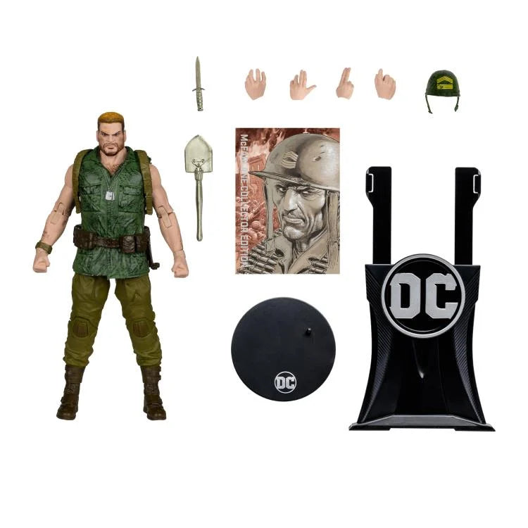 McFarlane Collector Edition Sergeant Rock (DC Classic Figure) | 1 Per Customer