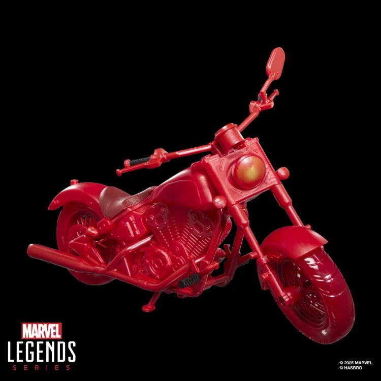 Marvel Legends Ghost Rider Johnny Blaze with Motorcycle 6 Inch Action Figure