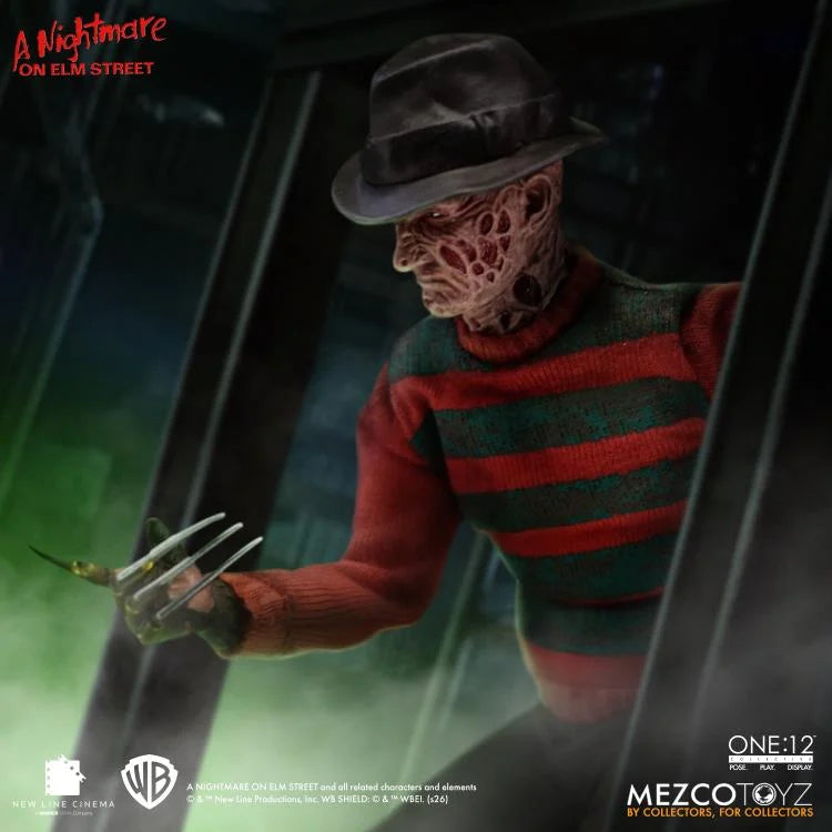 One:12 Collective Freddy Krueger A Nightmare on Elm Street Action Figure Mezco Toyz